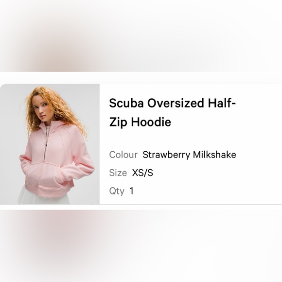 Lululemon Scuba Oversized Half Zip Hoodie - Picture 7 of 7